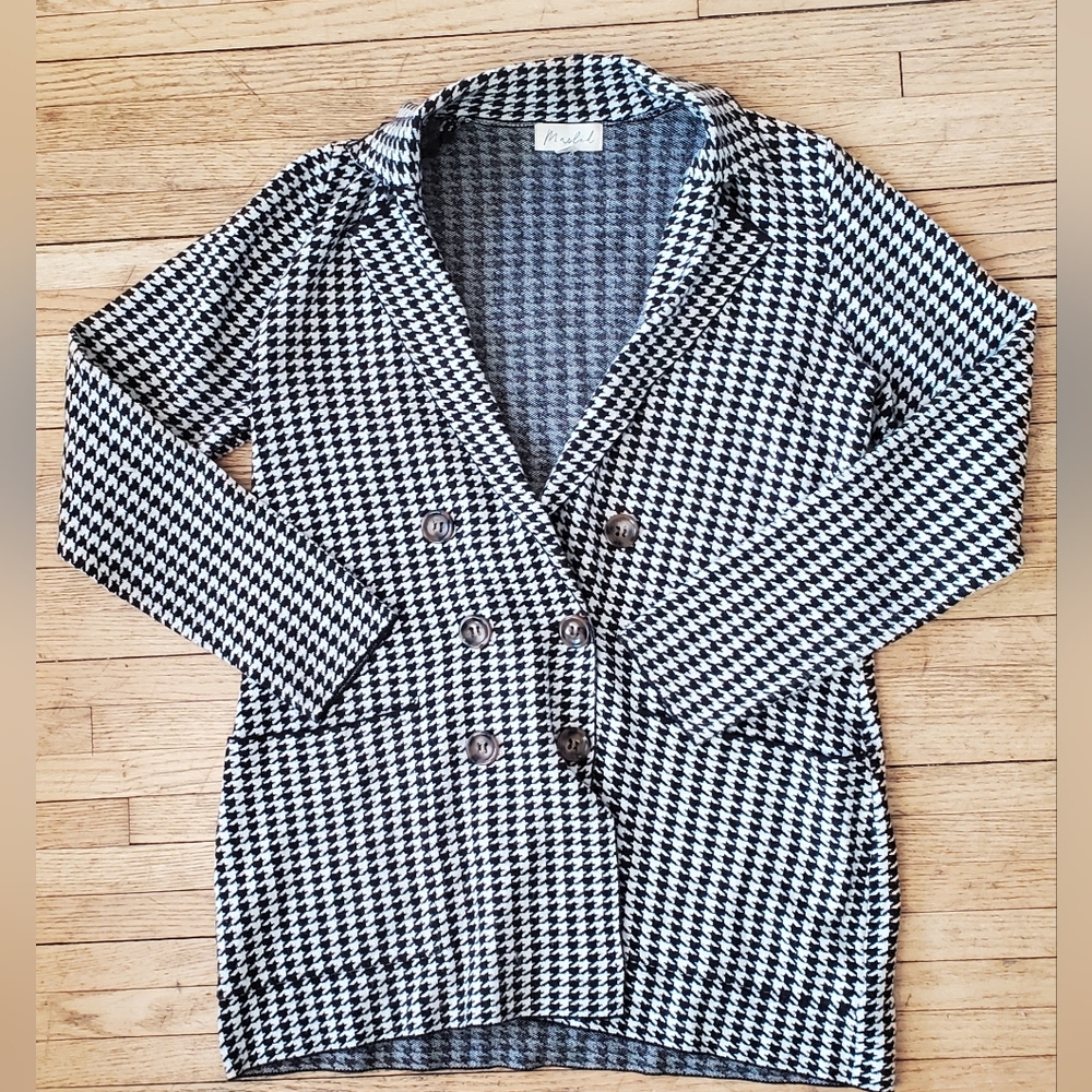 Black and White Cardigan